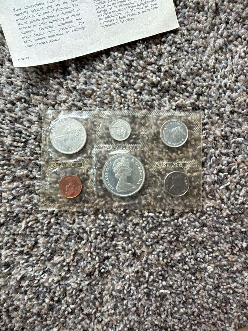 1965 Canada 6-Coin Silver Prooflike Set 80% Silver